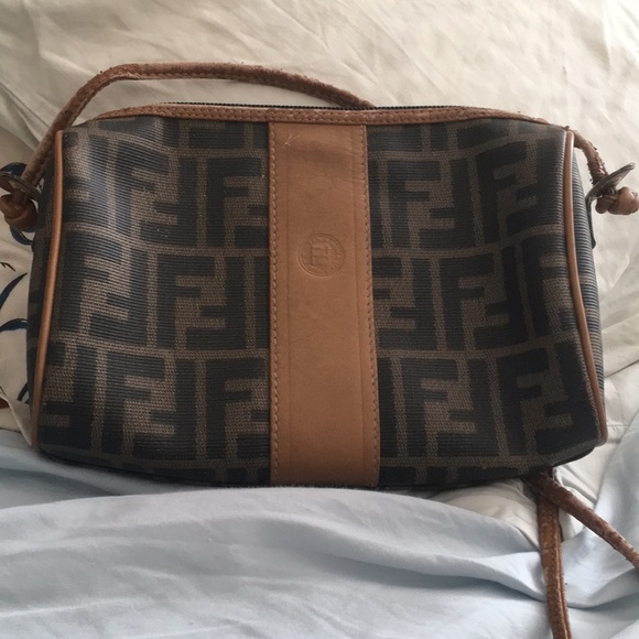Fendi Handbags - Vintage Fendi clutch. Strap can be removed.